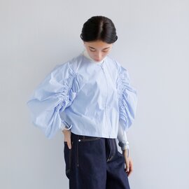 MANOF|ドローストリング スリーブ ブラウス 89122-4132-kk