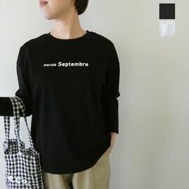 utilite|プレミアムゴールド天竺プリントTシャツ marche【メール便対象】