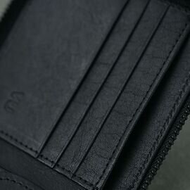 VU PRODUCT｜vu-product-B10[BLACK] mini zip wallet