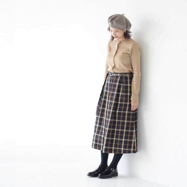 モデル:157cm / 47kg
color : black / size : 1(M)