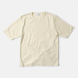 HOSHII TO DEAU｜×LIFiLL リフィル aranciato別注 コットン ソフト ストレッチ ハーフスリーブ Tシャツ lf09a-04-fn