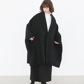 Mochi｜cape coat [black]