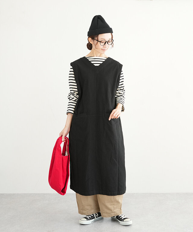 身長:164cm / カラー:10.クロ / サイズ:one size