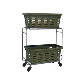 POST GENERAL｜IRON WAGON with HEAVY DUTY BASKET LONG