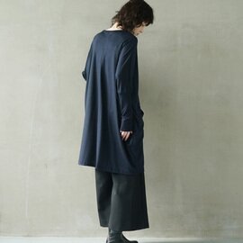 Mochi｜dolman long knit cardigan [navy]