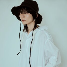 doux bleu|リネン ワイドブリムハット DB-221-054
