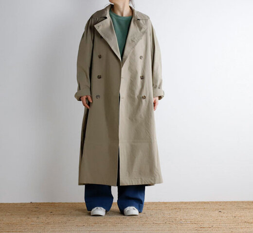 Veritecoeur|Veritecoeur ヴェリテクール VC-2706 C/Nダブルブレストコート