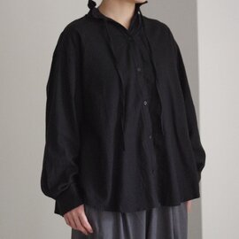 ichi|Stand Frill Blouse