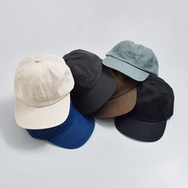 Nine Tailor|リネン スマイリーキャップ Catnip Cap n-1619