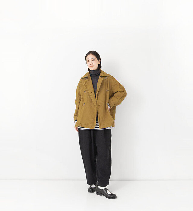 color : BROWN , model : 162cm