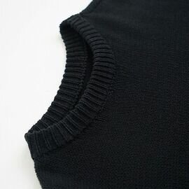 VU｜VU ヴウ knit pullover [BLACK] ニットプルオーバー vu-s24-k01