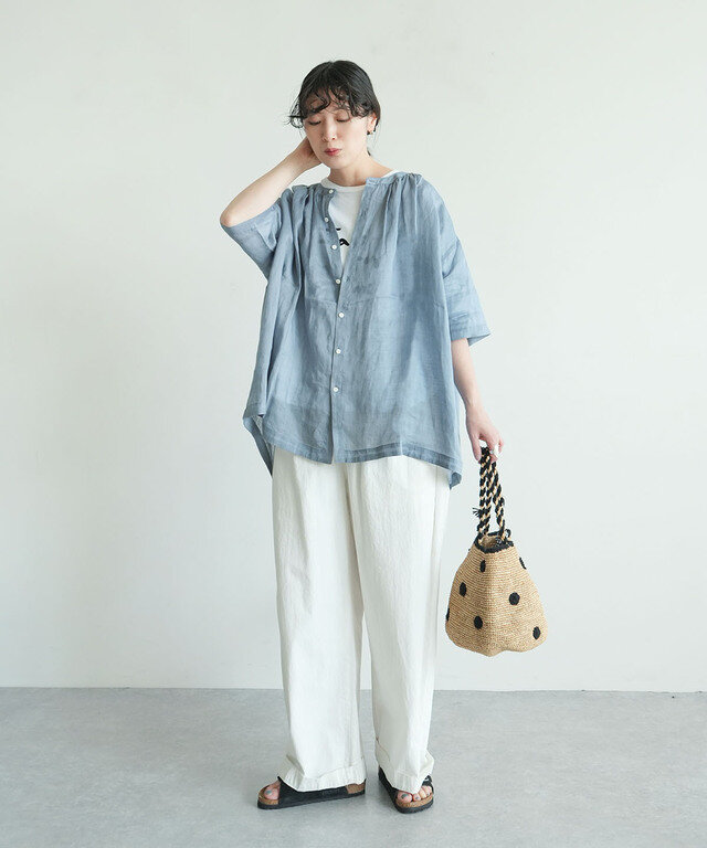身長:165cm / カラー:403 ライトブルー / サイズ:2