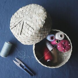 sisam|カラグモイマルつづら【ギフトおすすめ】【植物素材】【保存容器】