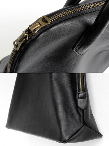 CLASKA｜THE FACTORY + DO Silva Tote Bag Leather noir