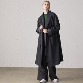 MidiUmi｜back shaggy long coat