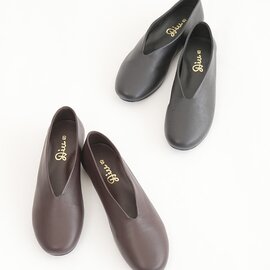 Diu| 本革フラットパンプス レディース レザーシューズ 革靴 フラットシューズ パンプス 324d2645