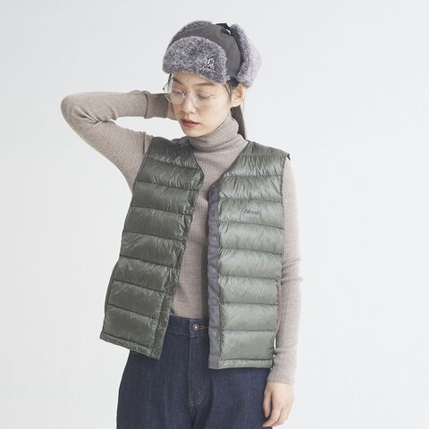 NANGA|INNER DOWN VEST / インナーダウンベスト(ウィメンズ)