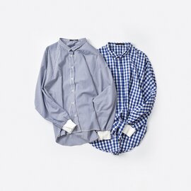 Vent Blanc｜コットン ラグラン ワイドスリーブ デザイン シャツ vb231486-kk