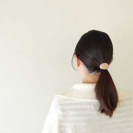 べっ甲風モチーフのヘアゴム(MOO-127)