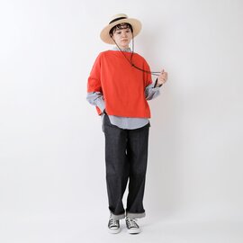 Traditional Weatherwear｜ラフィコンパクト 天竺 BMB ショートスリーブ シャツ l231hjpo0086lc-yo カットソー