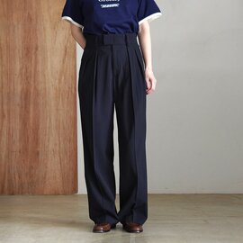 Shinzone|ジョゼ トラウザー サマーウールパンツ タックパンツ JOSE TROUSERS 25MMSPA05 シンゾーン