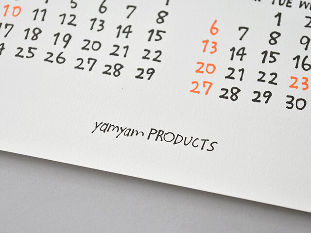 Yamyam Tiger 22年 ポスターカレンダー Cortina コルティーナ キナリノモール Yamyam Tiger 22年 ポスターカレンダー Cortina コルティーナ キナリノモール