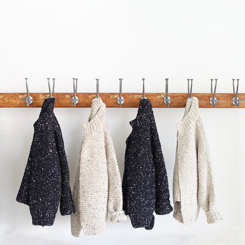 ichi Antiquités|Snow nep Knit Cardigan