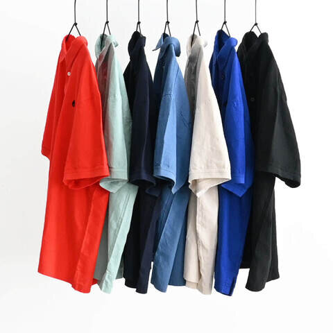 maillot|Linen Rich Polo Shirt-Tee (リネンリッチポロシャツTee) MAS-24116