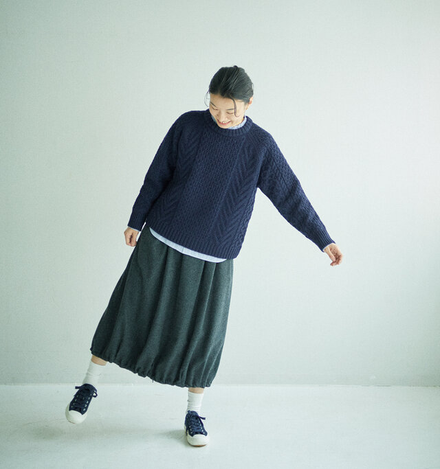 モデル161cm 着用サイズ:0(NAVY)