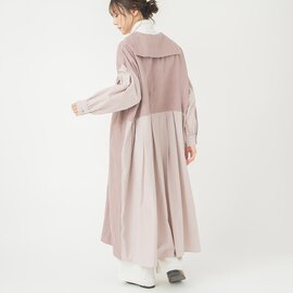 TUTIE.|リネン起毛セーラーカラーコートワンピース アウター