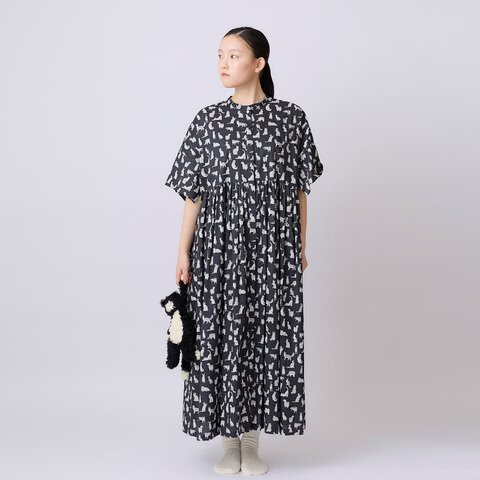 utilite|LIBERTY 切替シャツワンピース