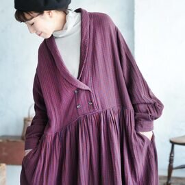 soulberry|ブリードの森 ブラッドベリーのダブル釦ワンピース