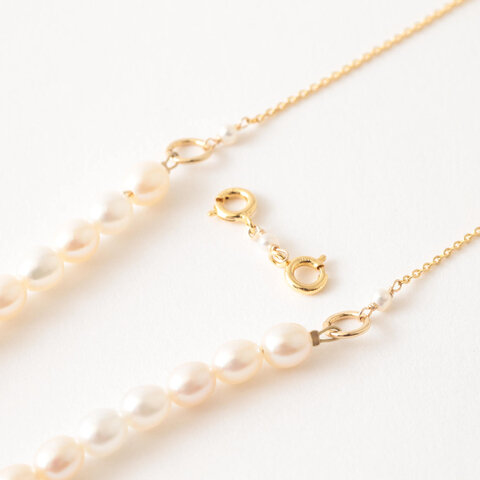  misa｜two way pearl necklace
