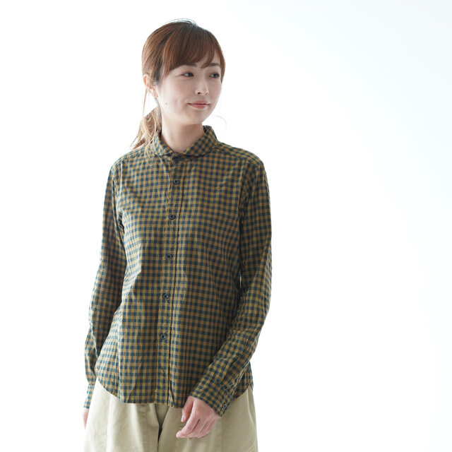 モデル: 162cm / 43kg
color:beige×navy(col.39)/ size:0(S~M)