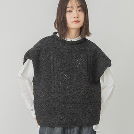 TUTIE.|ウールハンドニットベスト セーター