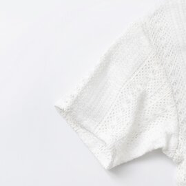 FRED PERRY｜コットン ラッセルレース ポロシャツ “Lace Polo Shirt” g7134-kk