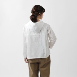 MidiUmi｜コットン フーデッド シャツ “hooded short shirt” 1-73916041-tr
