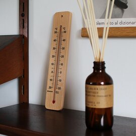 Brannan|Brannan Wood Wall Thermometer 215mm ウッド ウォール サーモメーター 215mm/温度計