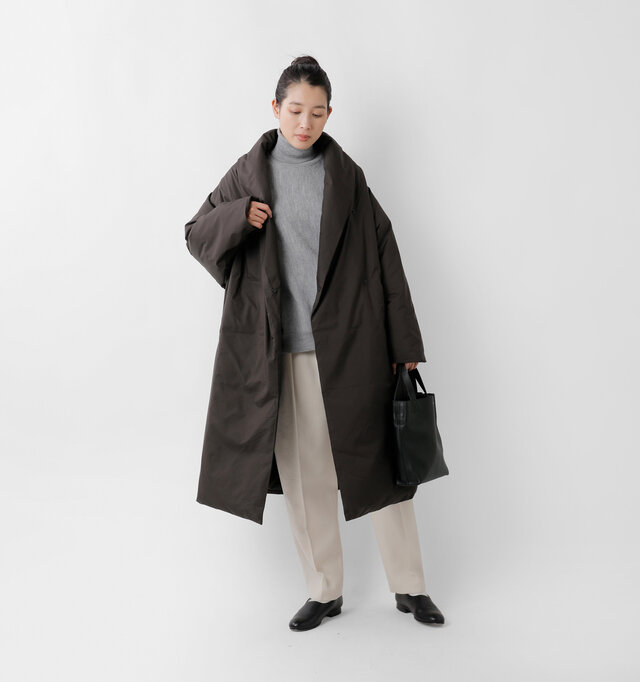 model mizuki：168cm / 50kg 
color : dark gray / size : F