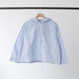 MidiUmi｜hooded short shirt