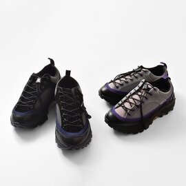 yuers|カウレザー クイックレース ビブラムソール トレッキングシューズ “LEAVES” yu25c005