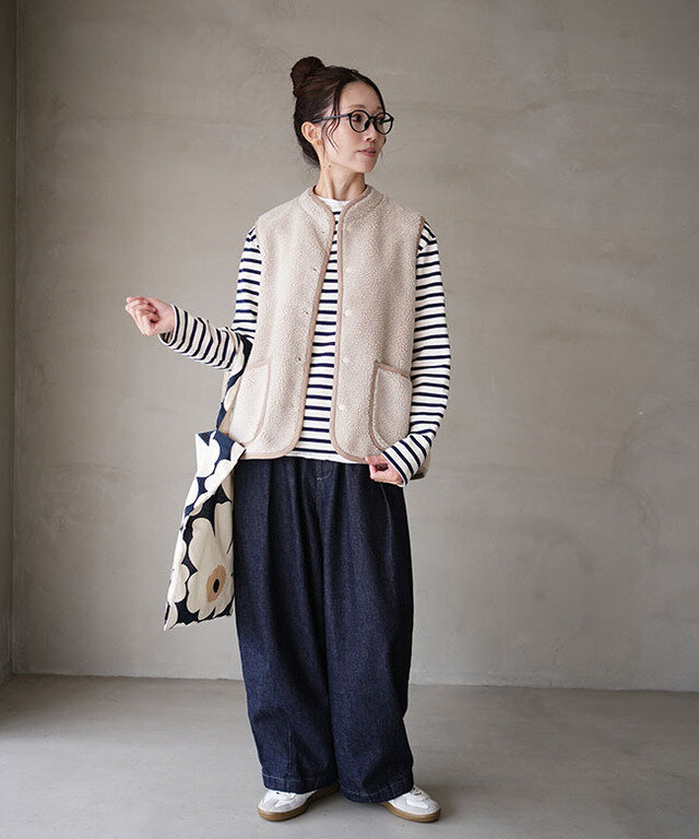 身長:164cm / カラー:160.エクリュ/着用サイズ:2