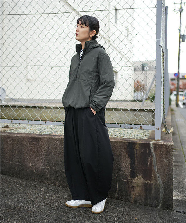 身長:165cm / カラー:AG アスファルトグレー/着用サイズ:women's L