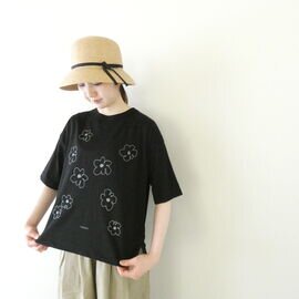 mao made|きれいめ天竺 ANEMONE TEE(621222)マオメイド【メール便対象】