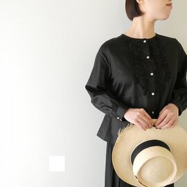 utilite|サテンシルクソフトフリルブラウス(UT507SS42)