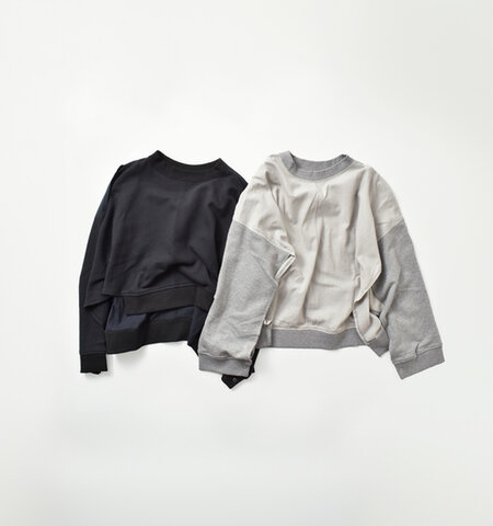 sneeuw|コットン シルク ポスト 4way プルオーバー snw32-23-kr