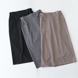 mizuiro ind｜パッチ ポケット タイト スカート patch pocket tight SK 2-260033 ミズイロインド