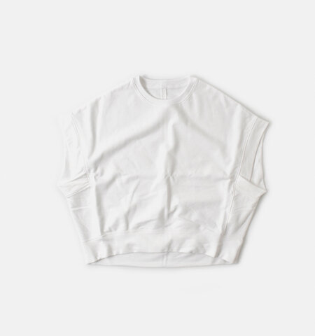 MICA&DEAL｜コットン ワイド スリーブレス Tシャツ 0124109003o-fn