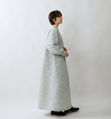 yui｜ジャガード フロントタック ファーマーズ ドレス “FARMERS DRESS” ys24-op01-ms