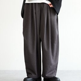 mizuiro ind|【20%OFF】ワイドカーゴパンツ タック イージーパンツ スラックス 4-260050